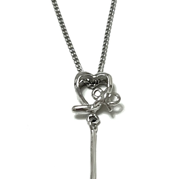 Heart Cross Necklace - Picture 2 of 2